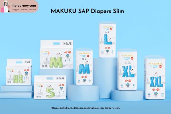 produk makuku SAP diapers slim
